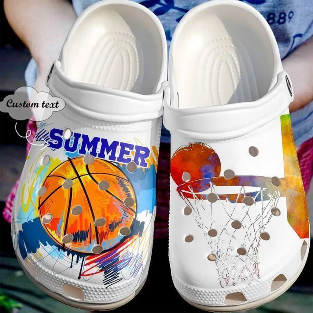 Basketball Personalized Passion Crocs Classic Clogs