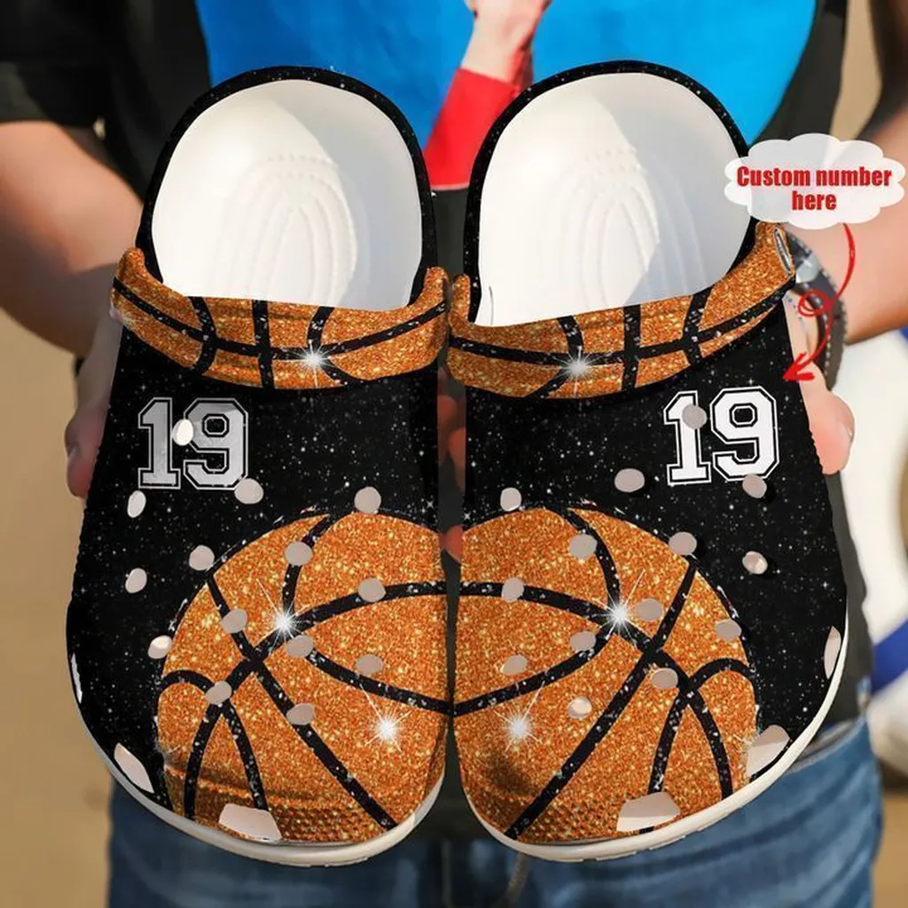 Basketball Personalized Pride Crocs Classic Clogs