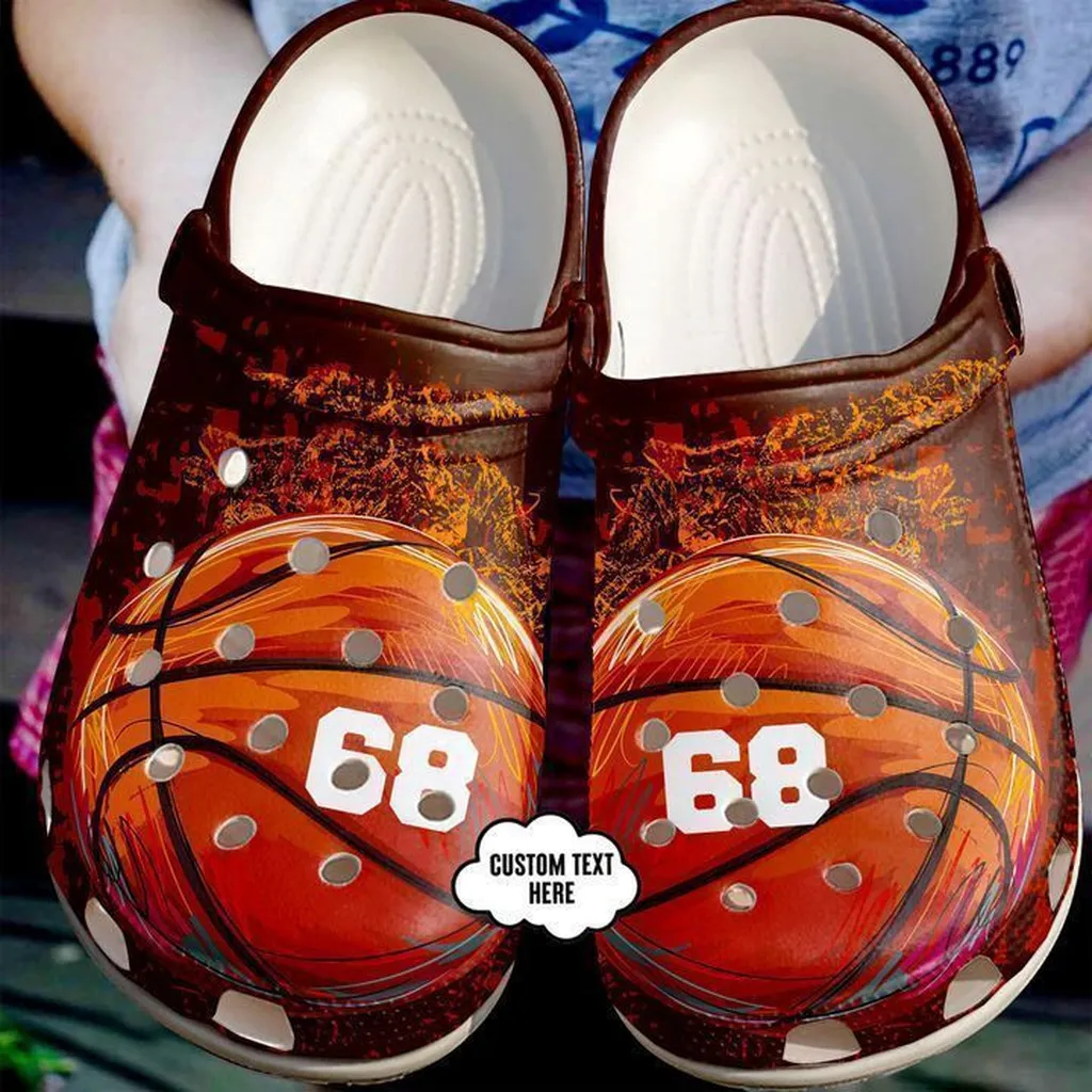 Basketball Personalized Season Crocs Classic Clogs