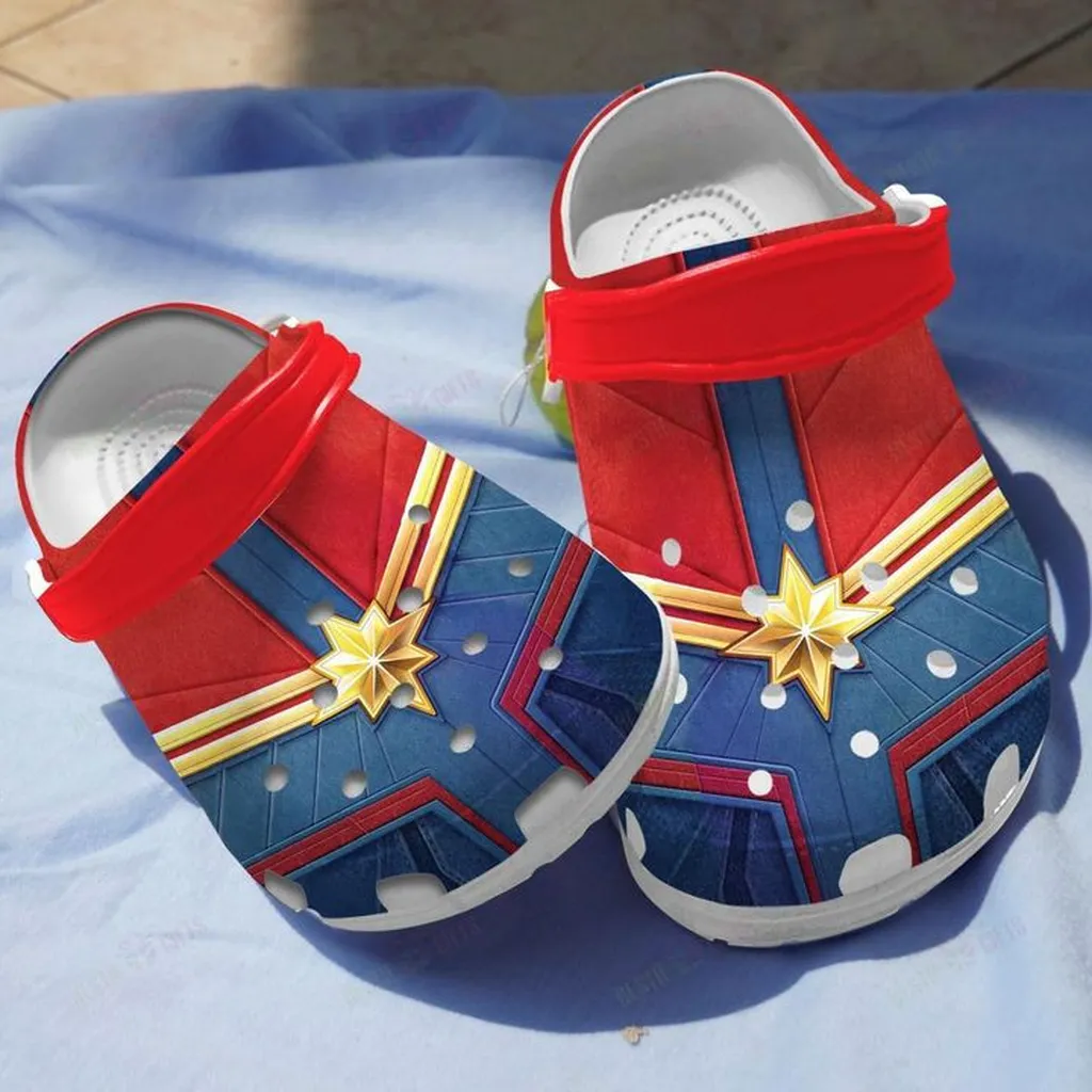 Beautiful Captain Crocs, Personalized Crocs Classic Clogs