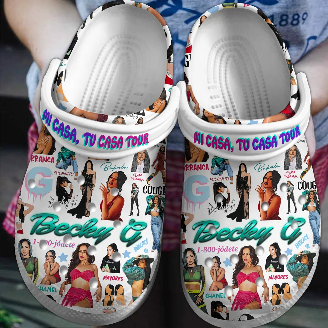 Becky G Music Crocs Clogs