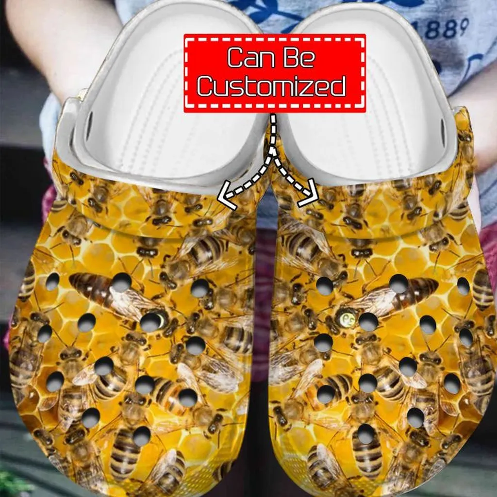 Bee Crocs - Queen Bee Patterns Clog