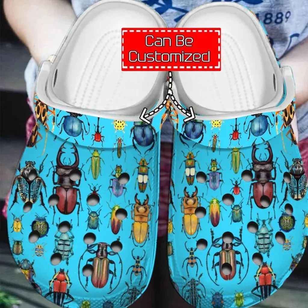 Beetle Patterns Crocs Clog