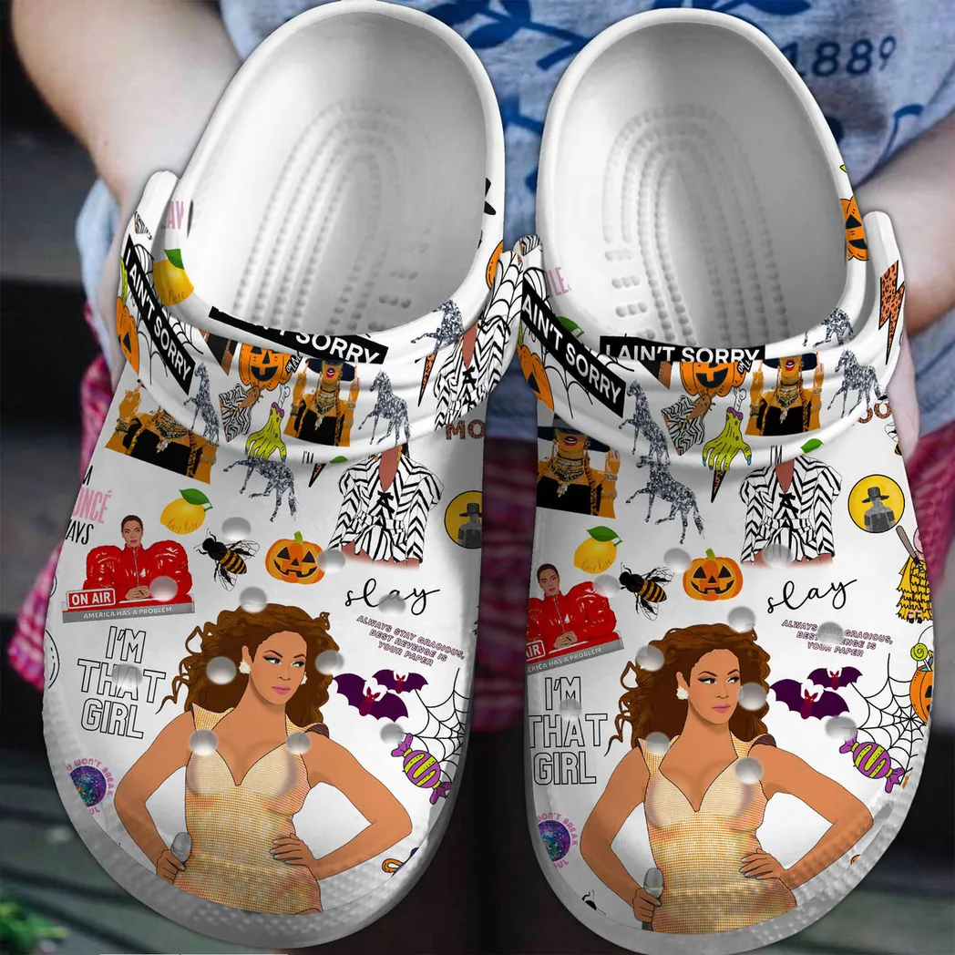 Beyonce Music Crocs Clogs