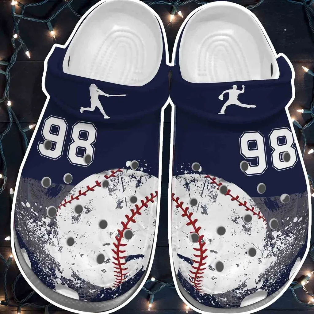 Big Baseball Vector Crocs