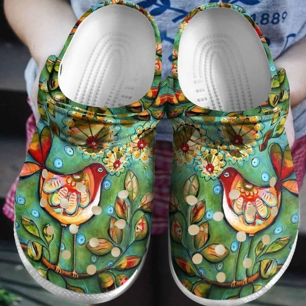 Bird Beautiful Crocs Classic Clogs