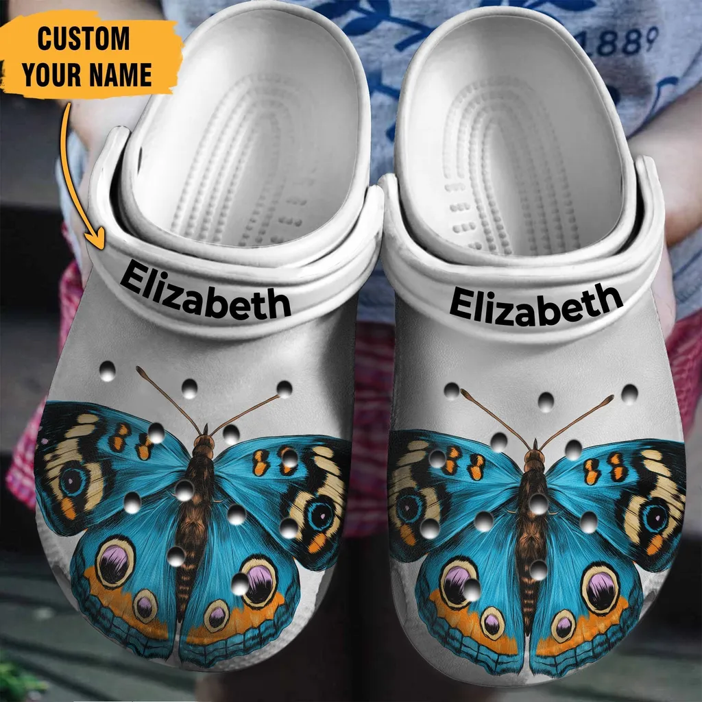 Blue Butterfly Personalized