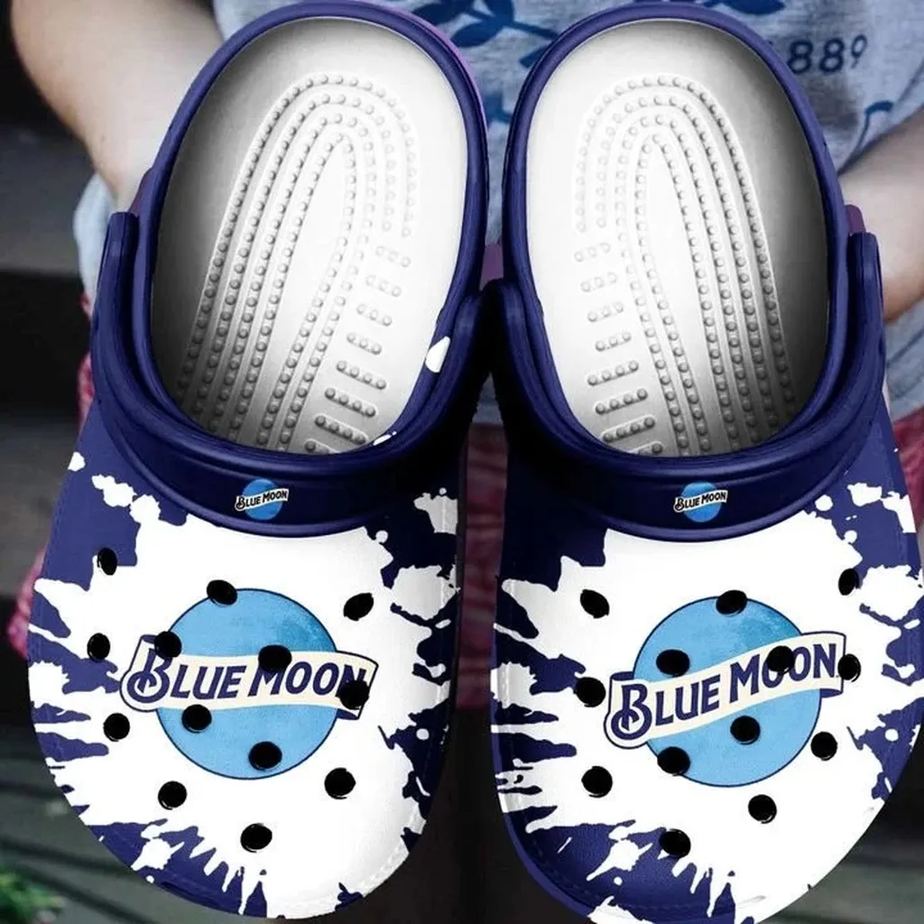 Blue Moon Beer Crocs Crocband Clog