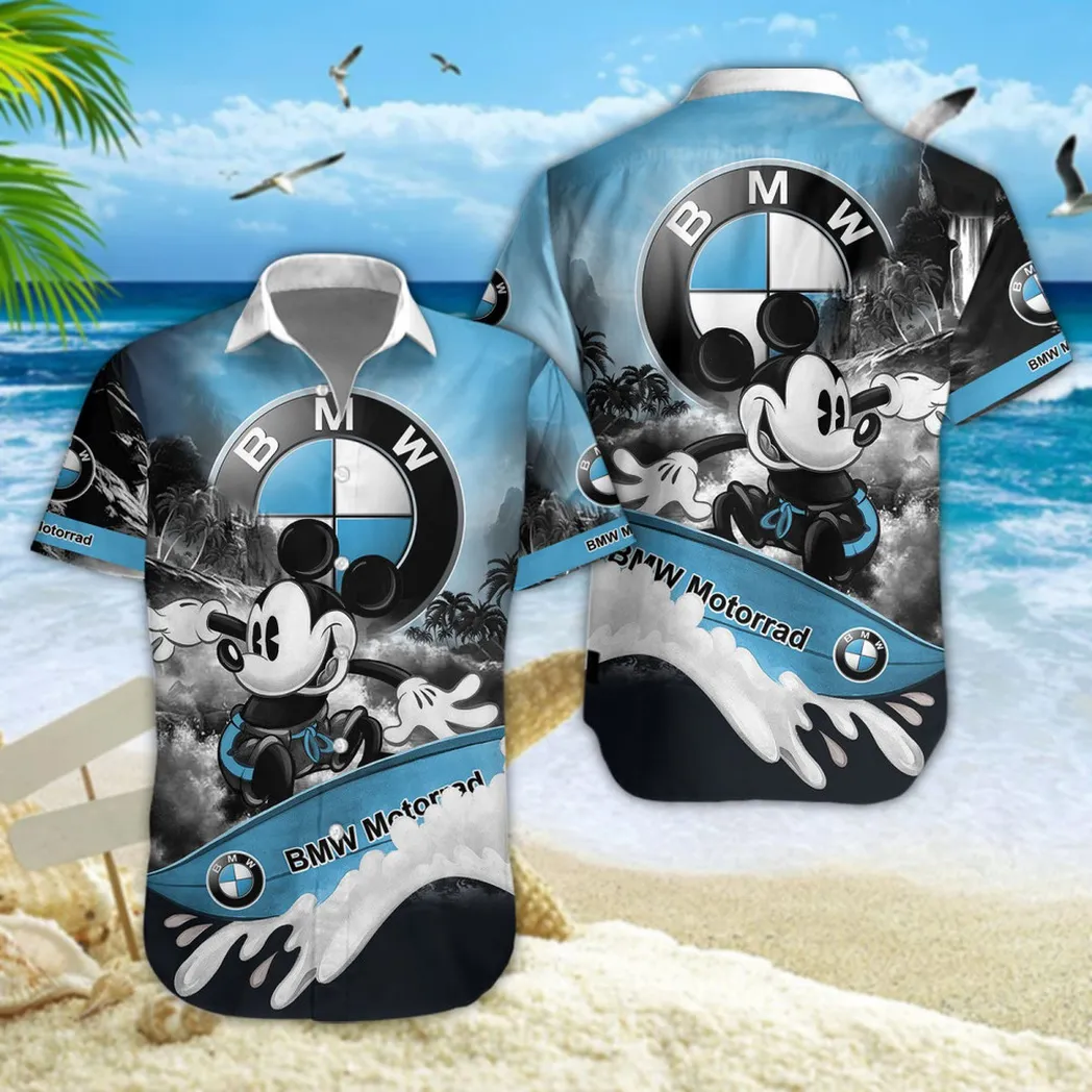 BMW Motorrad Hawaiian Shirt Style Classic Oversized Hawaiian, Unisex Hawaiian Shirt