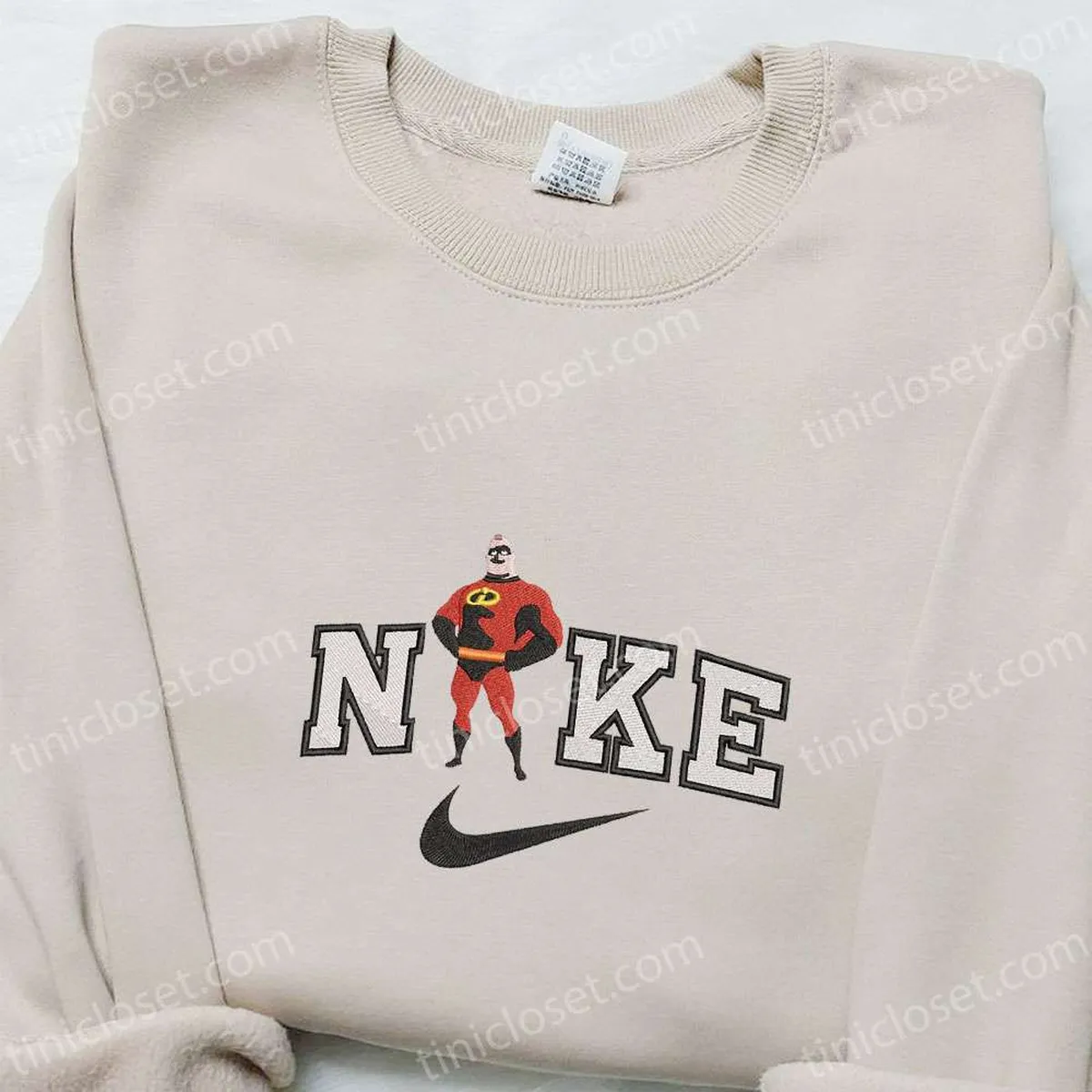 Bob Parr x Nike Embroidered Shirt, Disney Pixar The Incredibles Embroidered Hoodie, Best Gift Ideas For Dad