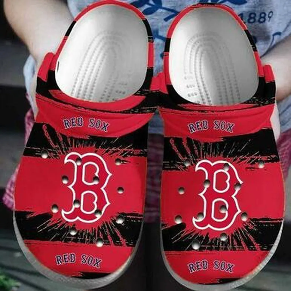 Boston Red Sox Personalized Crocs Clog