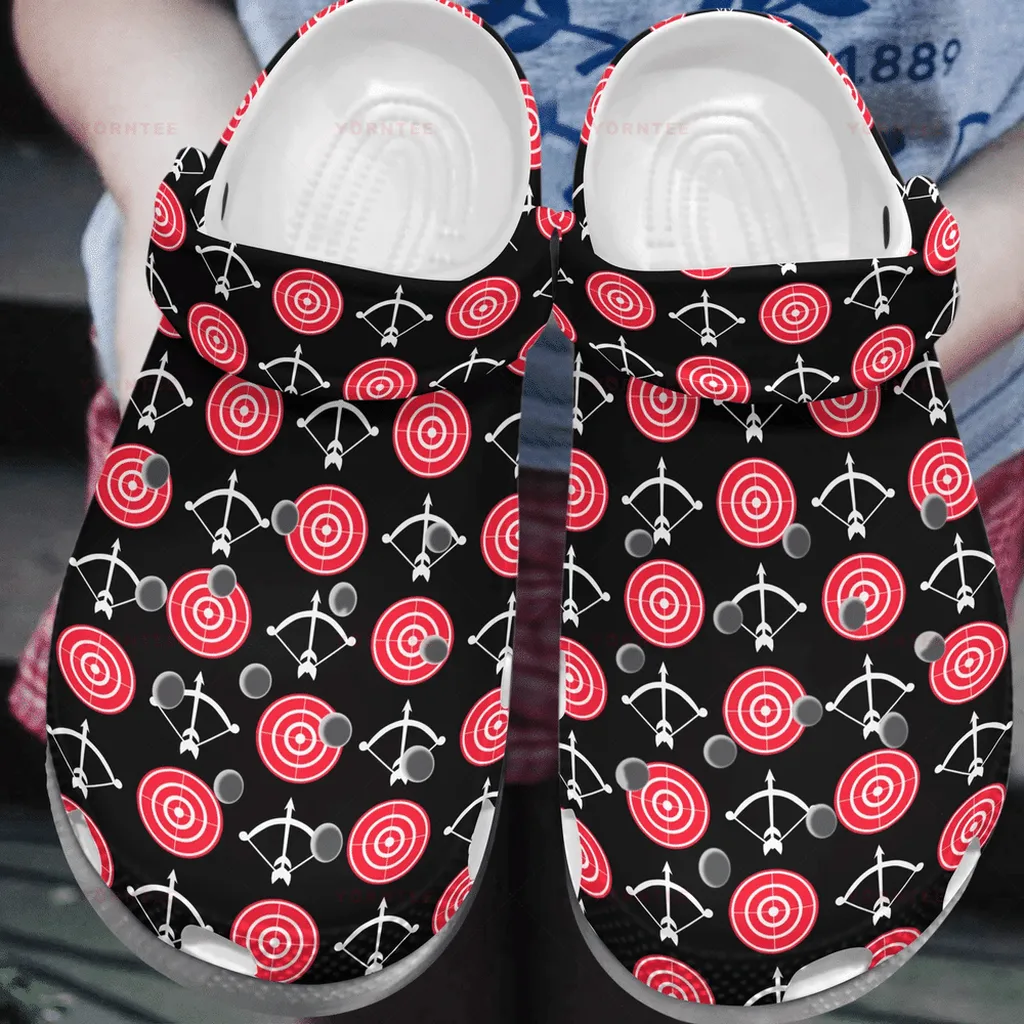 Bow Icon Full Gift For Lover Rubber Crocs Clog