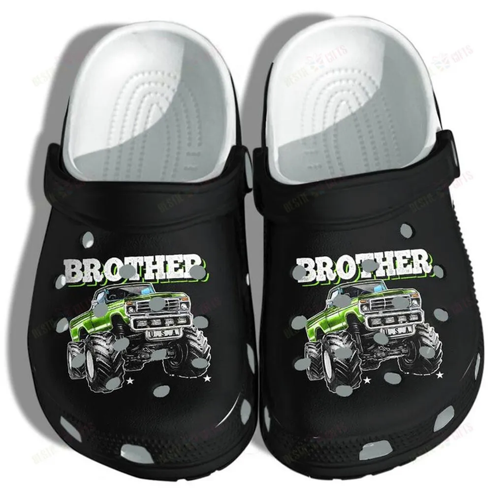 Brother Monster Struck Crocs, Personalized Crocs Classic Clogs