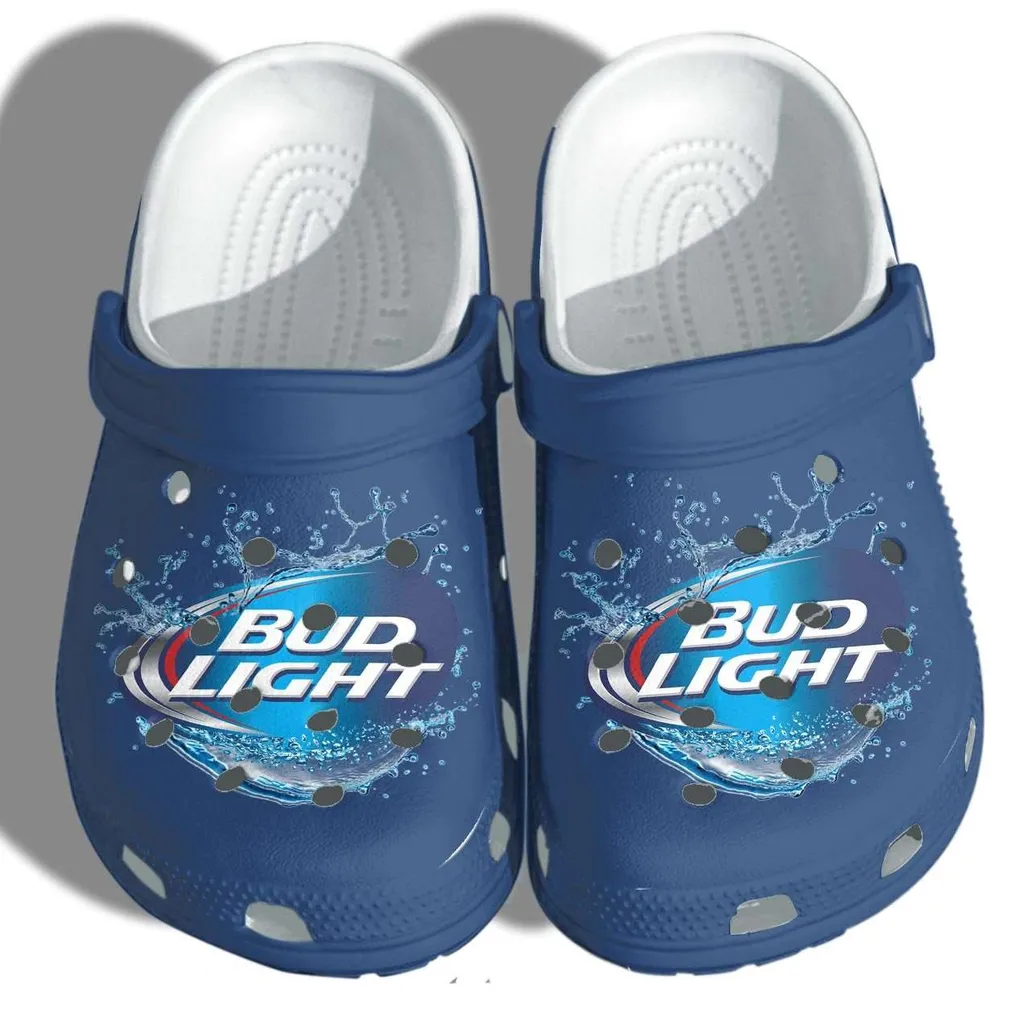 Bud Light Funny Bud Drinkin Beer Crocs Crocband Clog