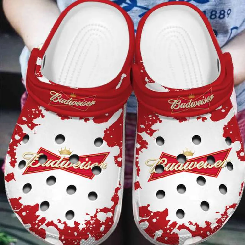 Budweiser Beer Crocs Crocband Clogs