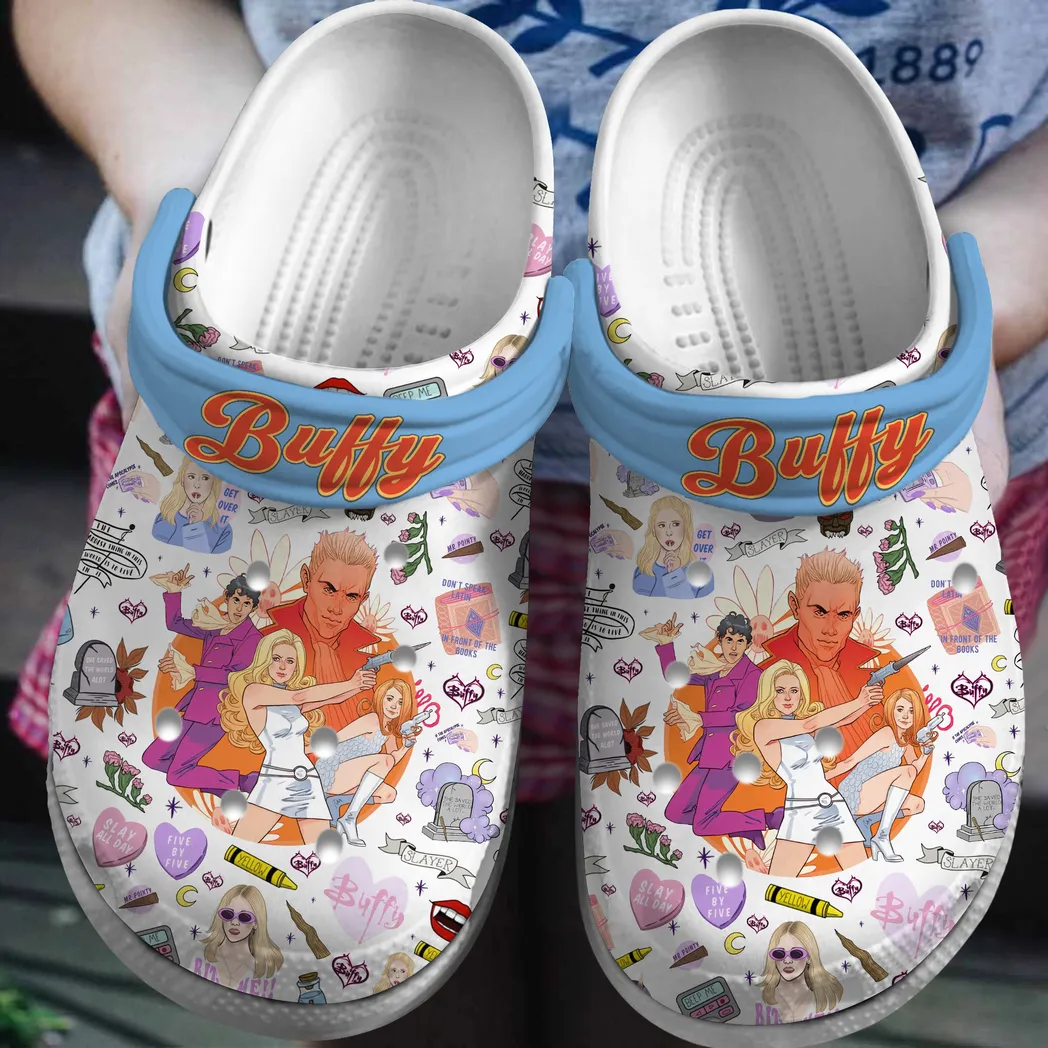 Buffy the Vampire Slayer TV Series Crocs Clogs