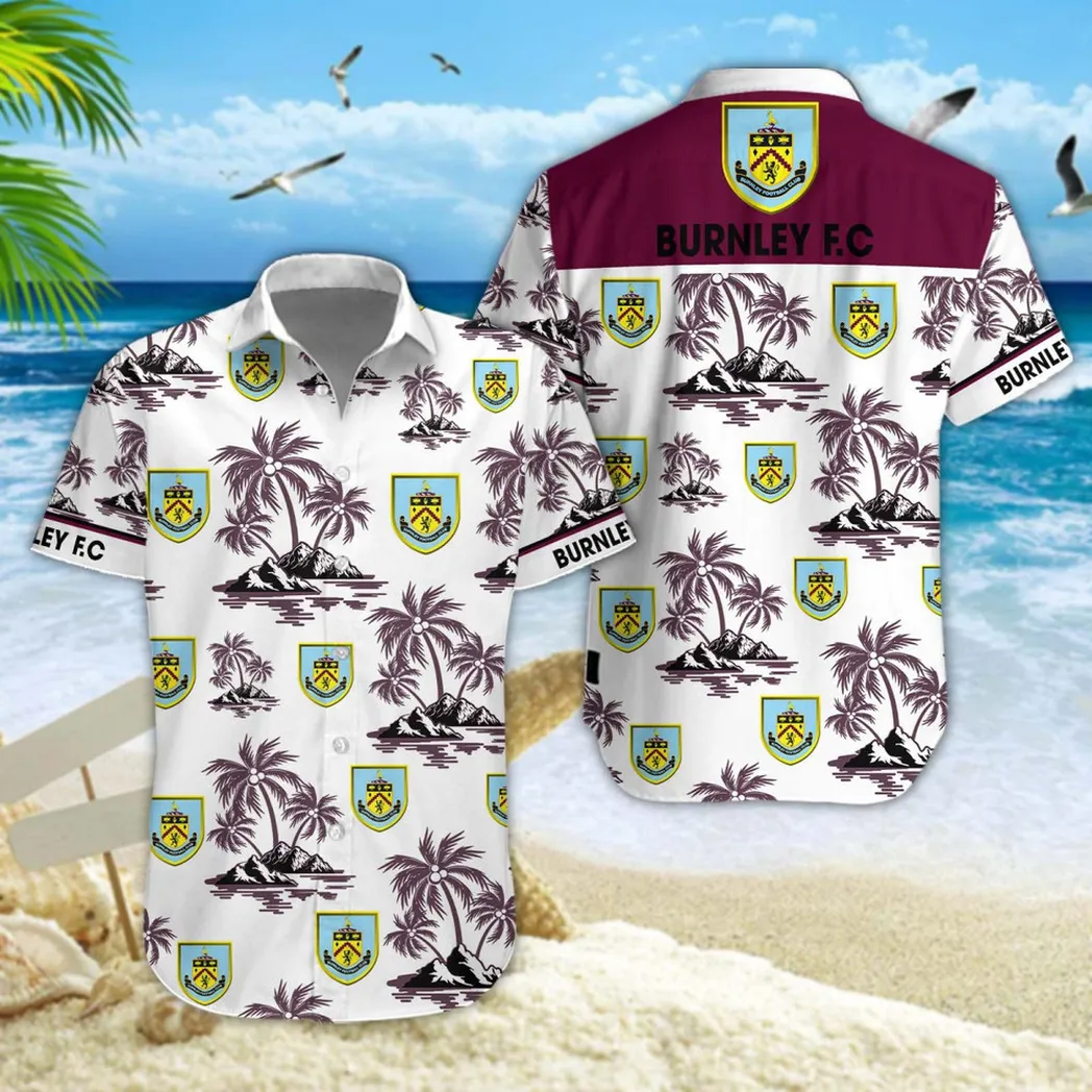 Burnley Hawaiian Shirt Style Classic Oversized Hawaiian