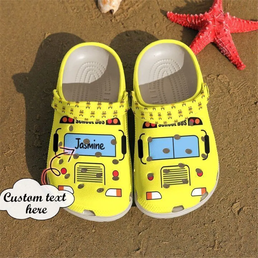 Bus Driver Personalized Car Crocs Clog