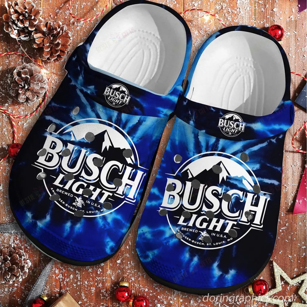 Busch Light Busch Latte Cool Crocs Classic Clogs