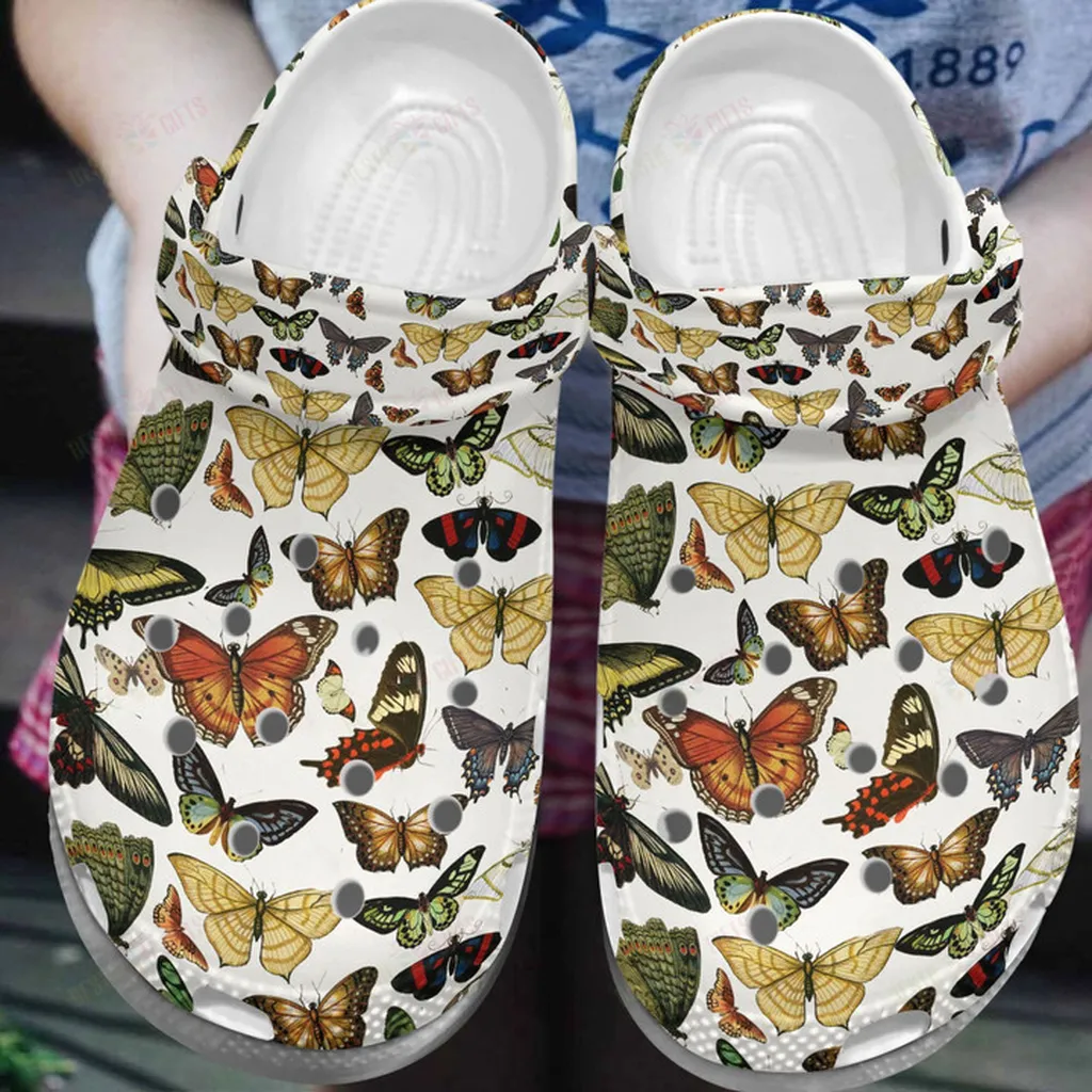 Butterflies Life Crocs Classic Clogs