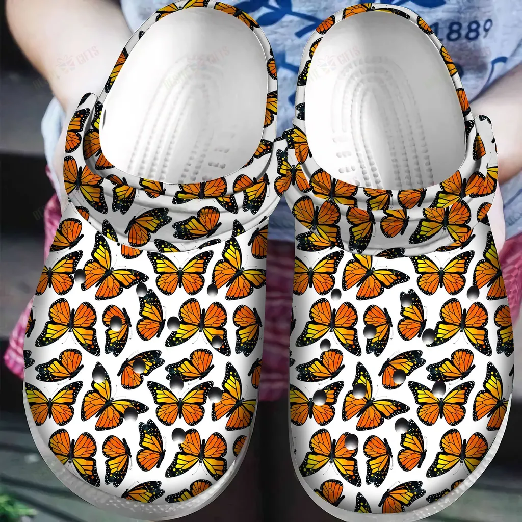 Butterfly Crocs Classic Clog Fantastic Butterflies