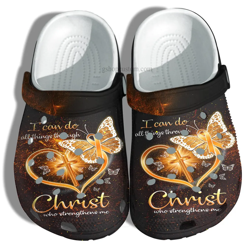 Butterfly Faith Jesus Christ Croc