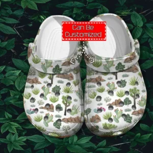 Cactus Garden Tree Crocs