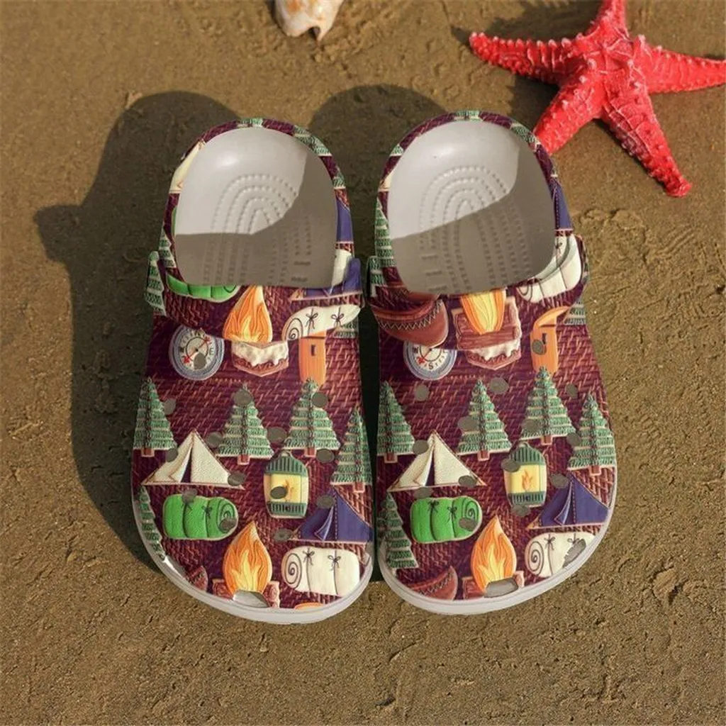 Camping Cookies Crocs Classic Clogs