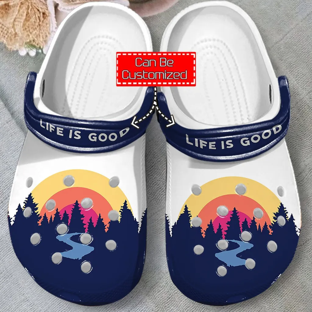 Camping Crocs - Life Is Good Clog