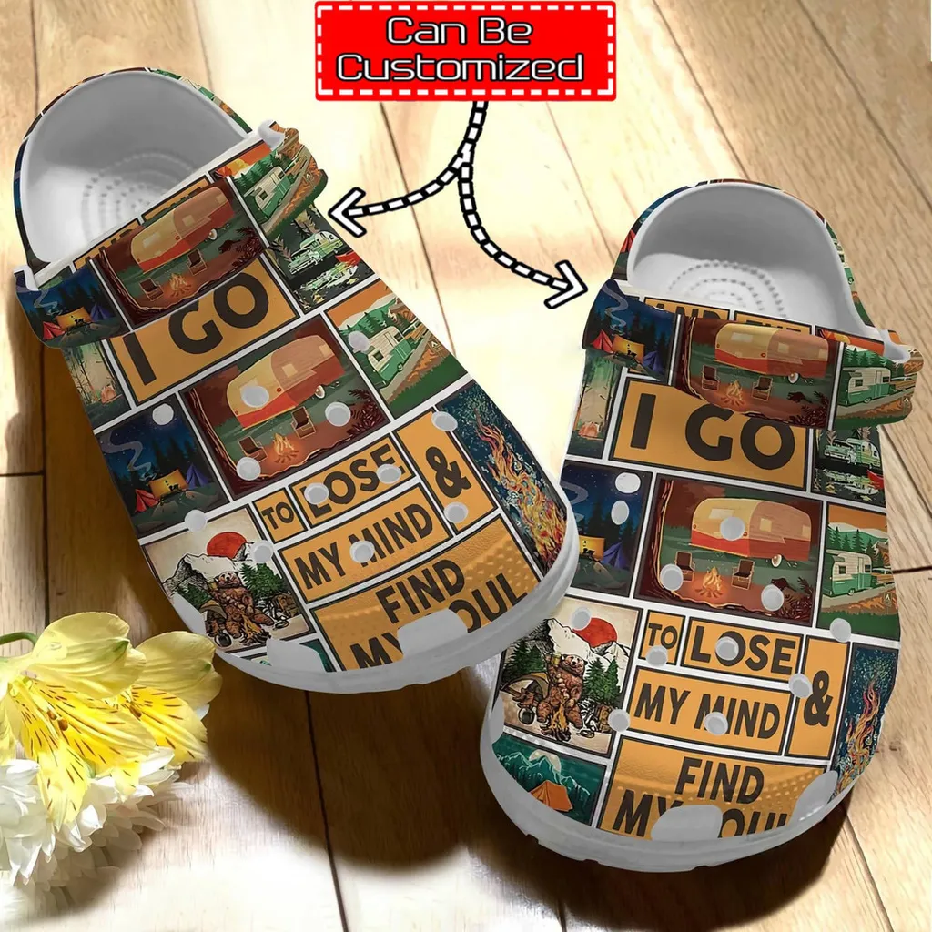 Camping Crocs - Personalized Love Camping Clog