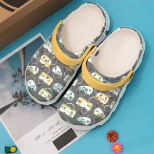 Camping Happy Campers Crocs Clog