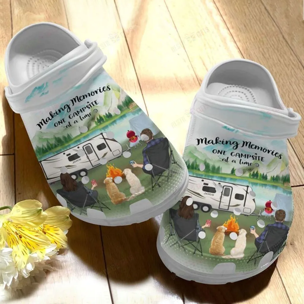 Camping Making Memories Crocs Classic Clogs