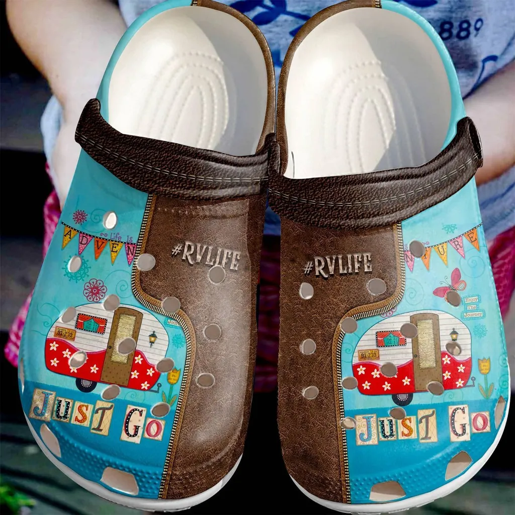 Camping Personalize Clog Custom Crocs Fashionstyle Comfortable For Women Men Kid Print 3D Rv Life