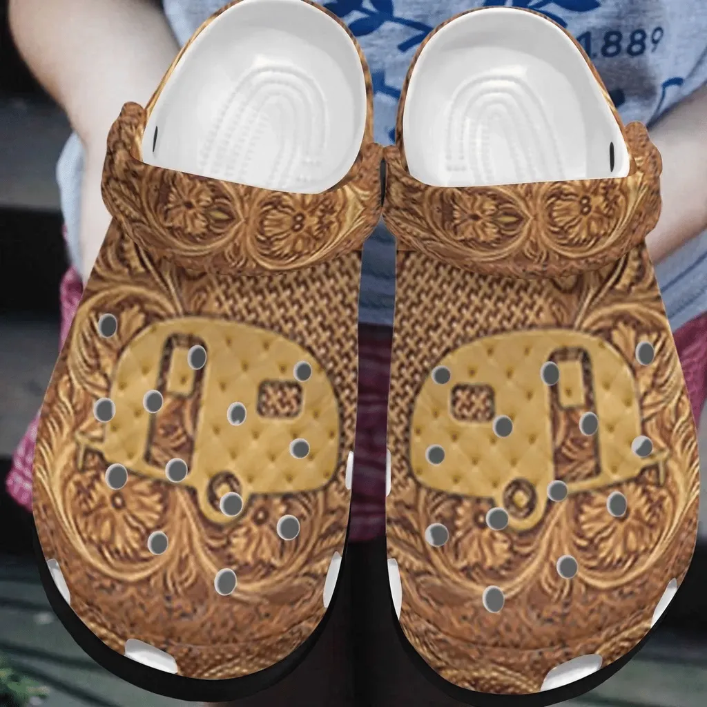 Camping Personalized Clog Custom Crocs Comfortablefashion Style Comfortable For Women Men Kid Print 3D By The Way