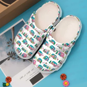 Camping Personalized Clog Custom Crocs Comfortablefashion Style Comfortable For Women Men Kid Print 3D Camper Pattern