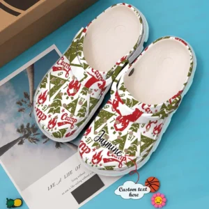 Camping Personalized Clog Custom Crocs Comfortablefashion Style Comfortable For Women Men Kid Print 3D Camping Pattern