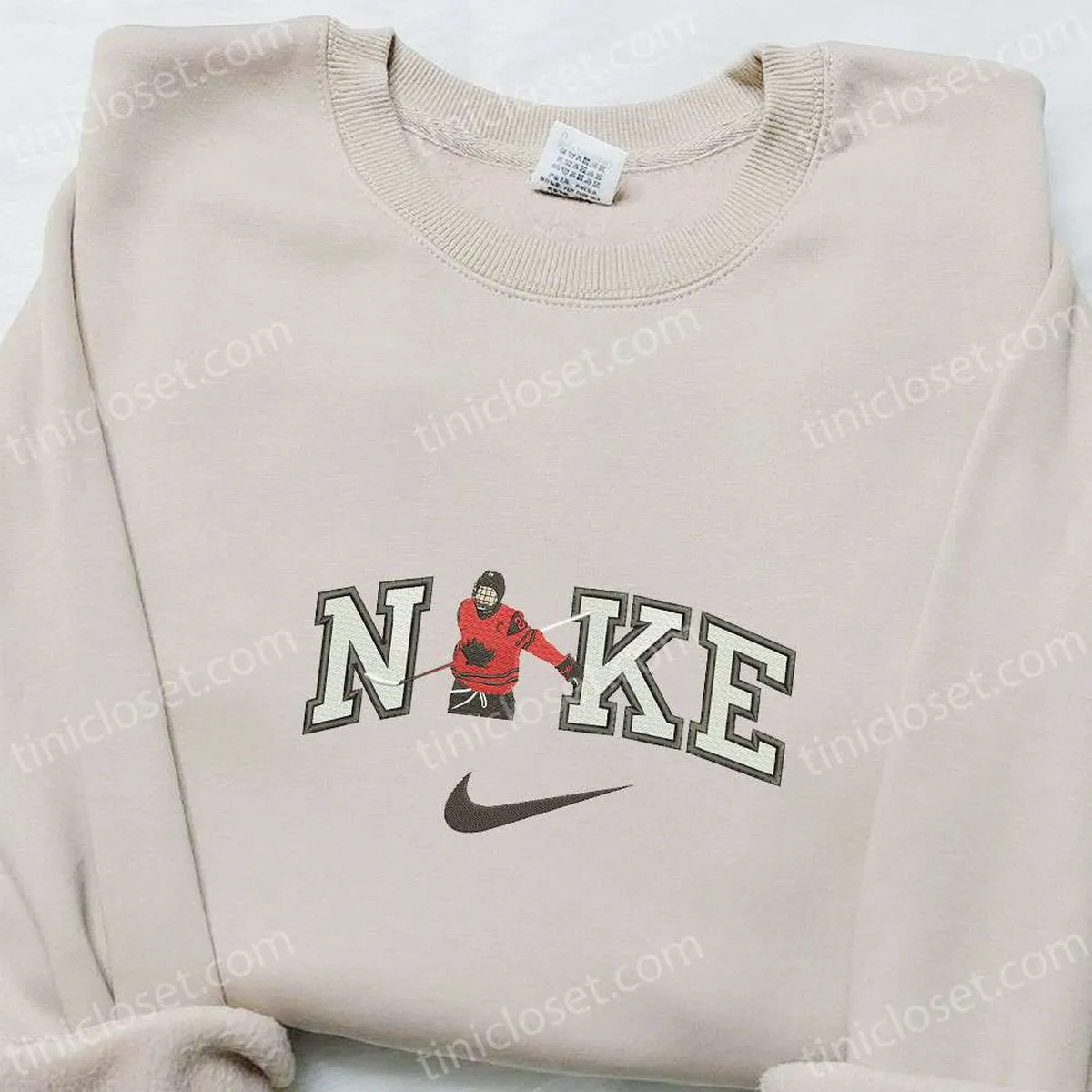 Canadian Hockey Player x Nike Embroidered Shirt, Sports Embroidered Hoodie, Best Gift Ideas