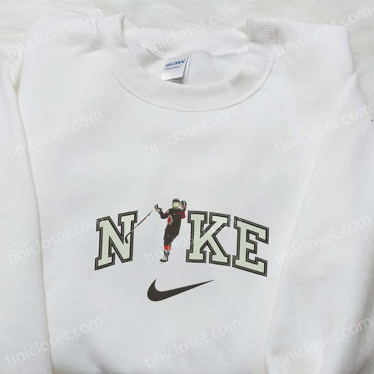 Canadian Hockey Player x Nike Embroidered Shirt, Sports Embroidered Hoodie, Best Gift Ideas