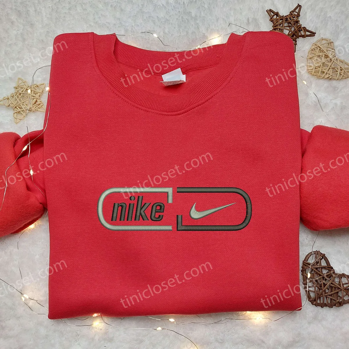 Capsule x Nike Embroidered Shirt, Nike Embroidered Shirt, Inspired Nike Embroidered Shirt