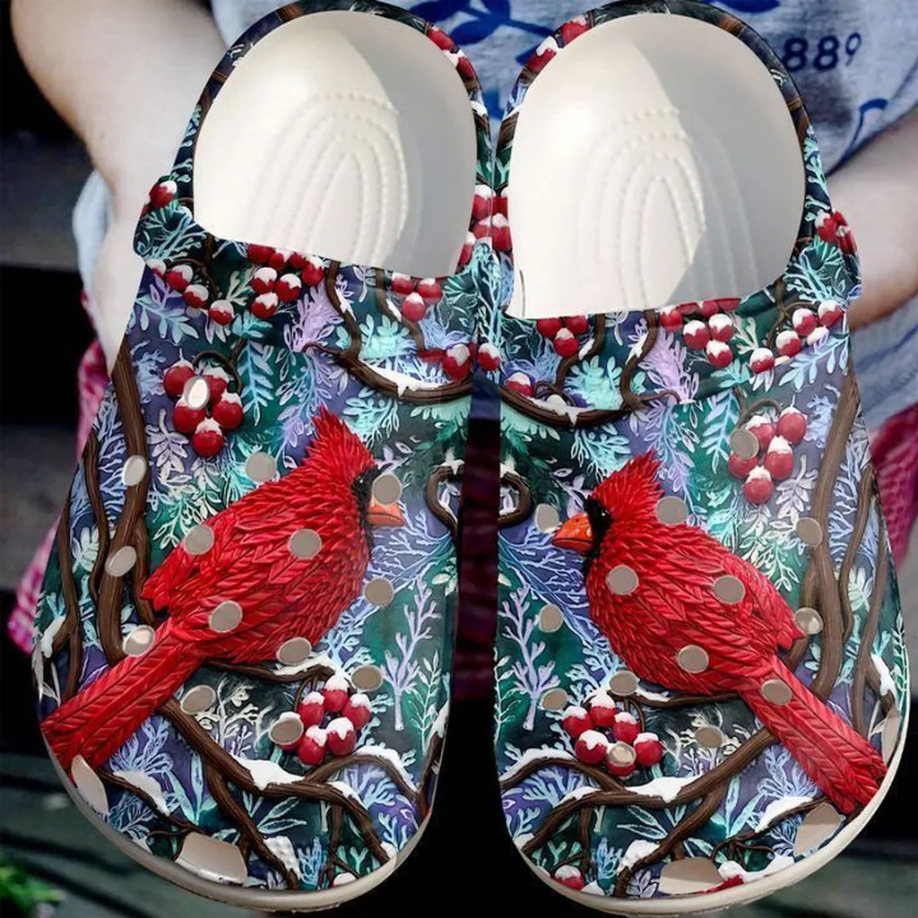 Cardinal Pretty Crocs Clog