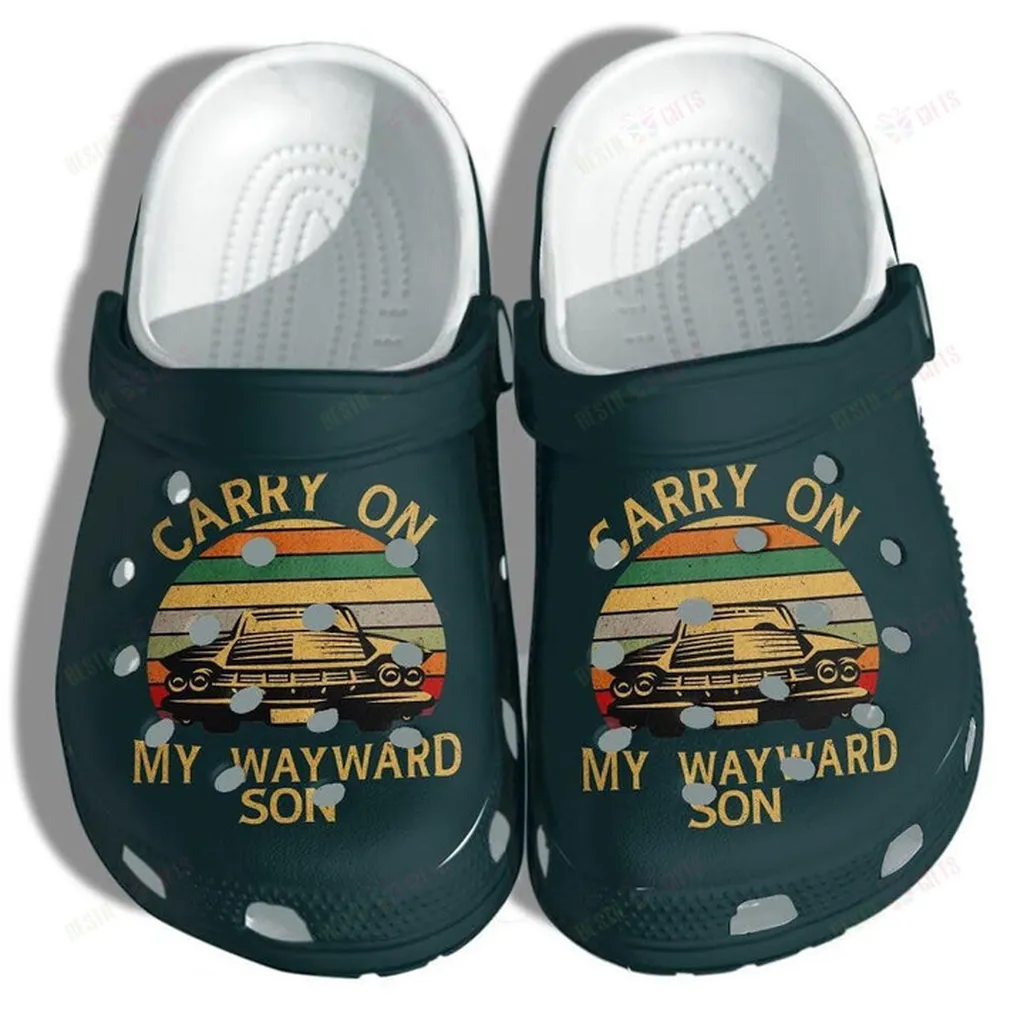 Carry On My Wayward 2021 Son Crocs Classic Clogs