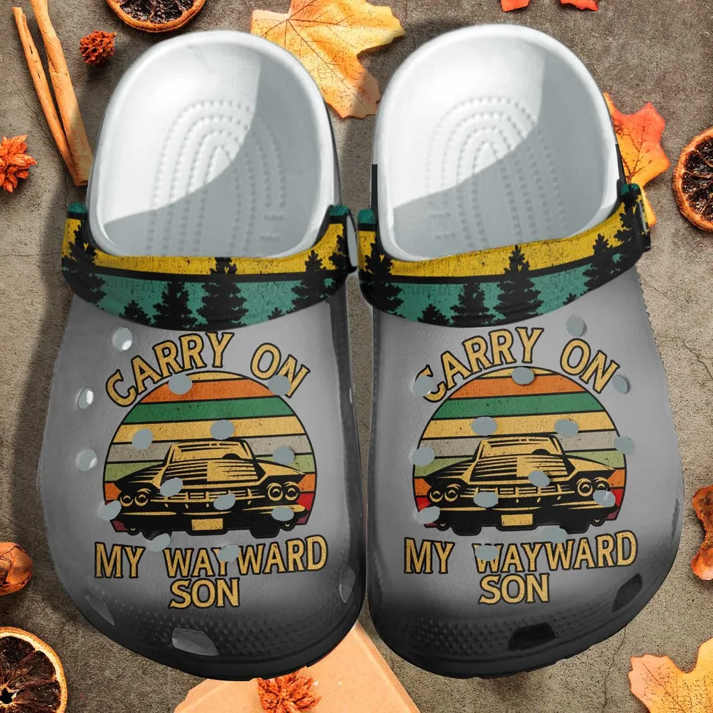 Carry On My Wayward 2022 Son Crocs