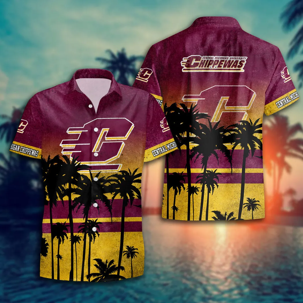 Central Michigan Chippewas, Style Hot Trending Summer Aloha Hawaiian Shirt, Style Hot Trending Summer VPHWA2451151789