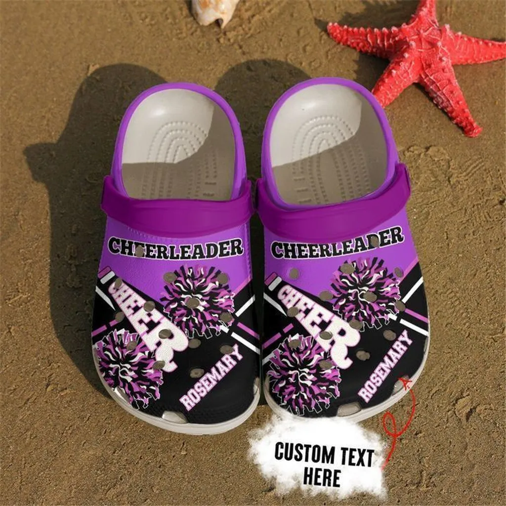 Cheerleading Personalized Cheerleader Crocs Classic Clogs