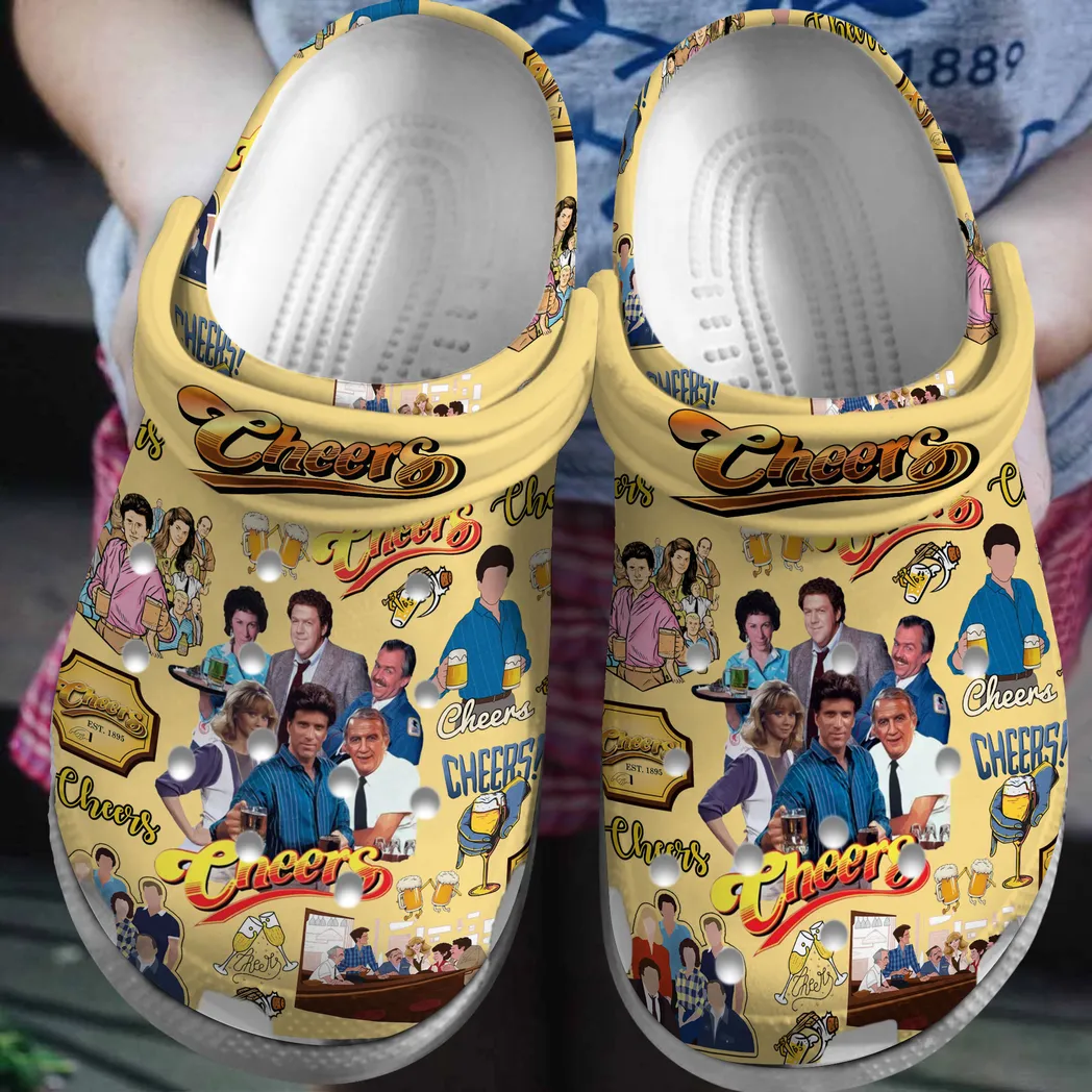 Cheers TV Series Crocs Clogs