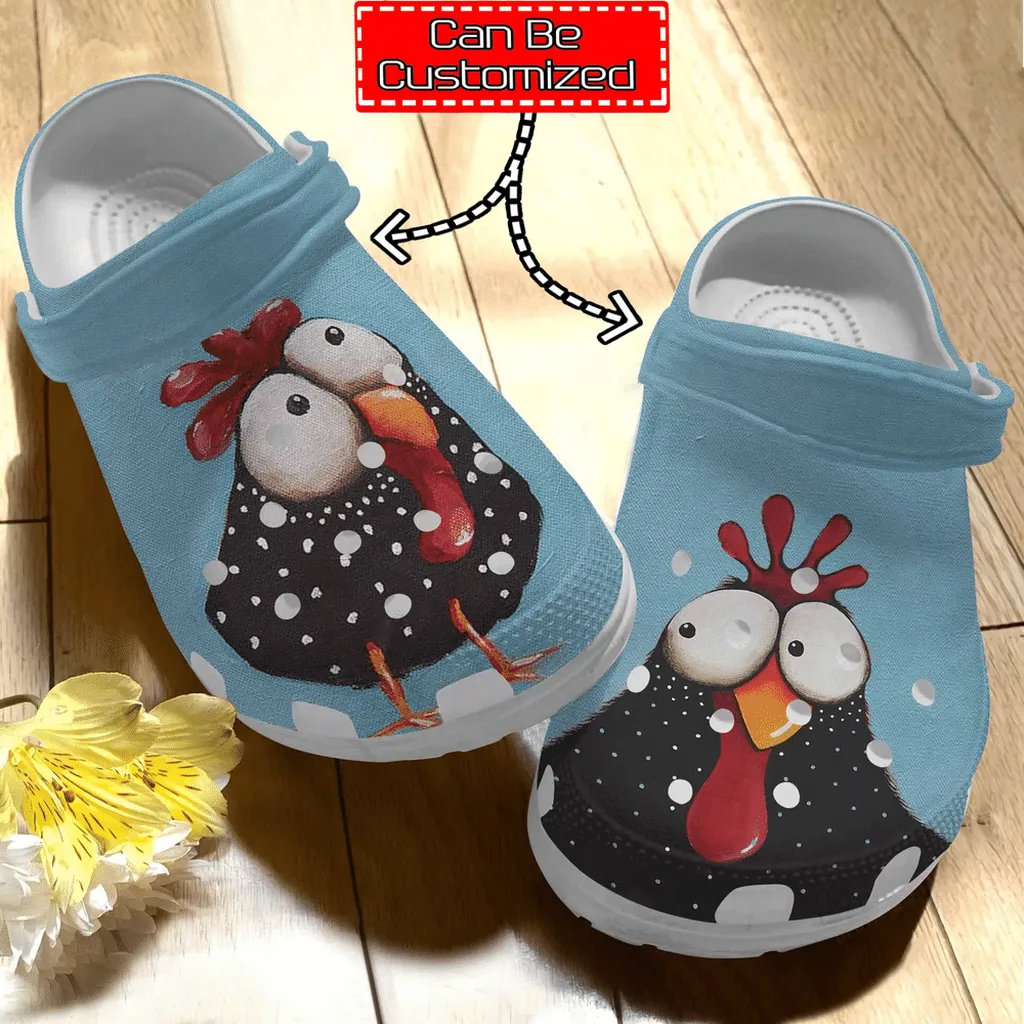 Chicken Print Crocs - Personalized Beautiful Chicken Pattern Clog