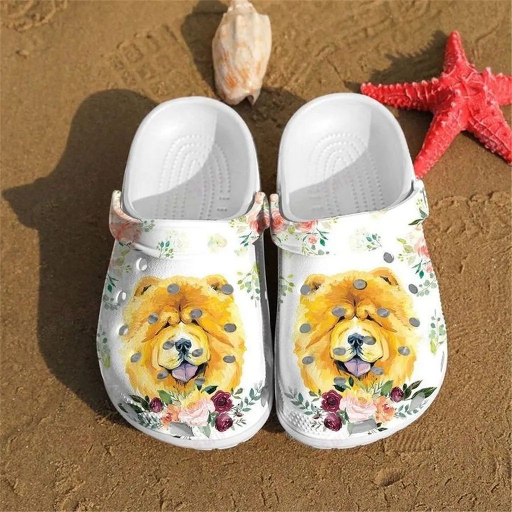 Chow Chow Crocs, Personalized Crocs Classic Clogs