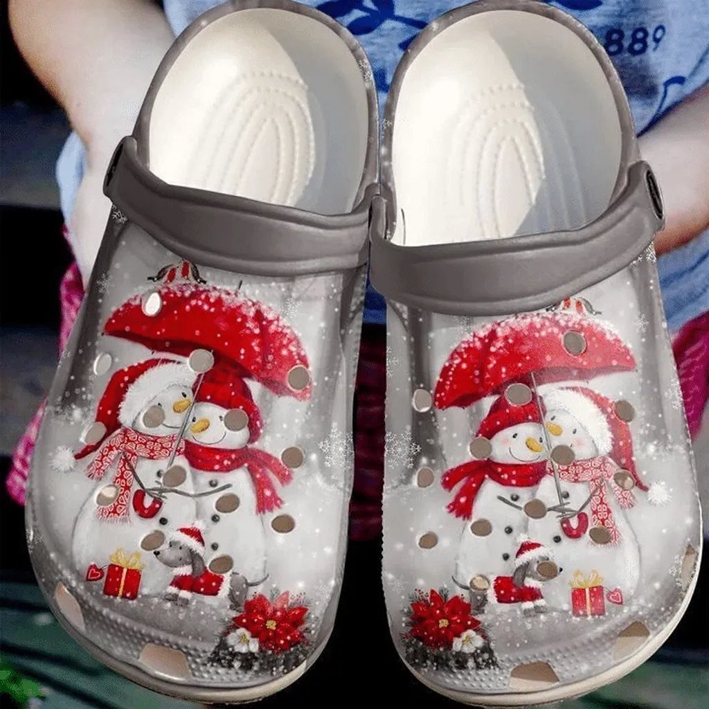 Christmas Personalized Merry Crocs Classic Clogs