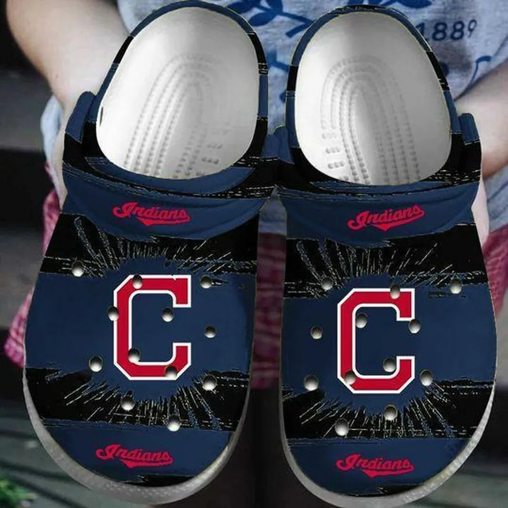 Cleveland Indians Personalized Crocs Clog