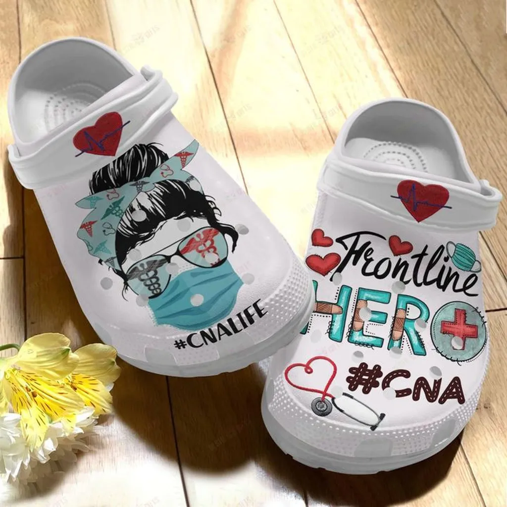 CNA White Sole CNA Life Crocs Classic Clogs